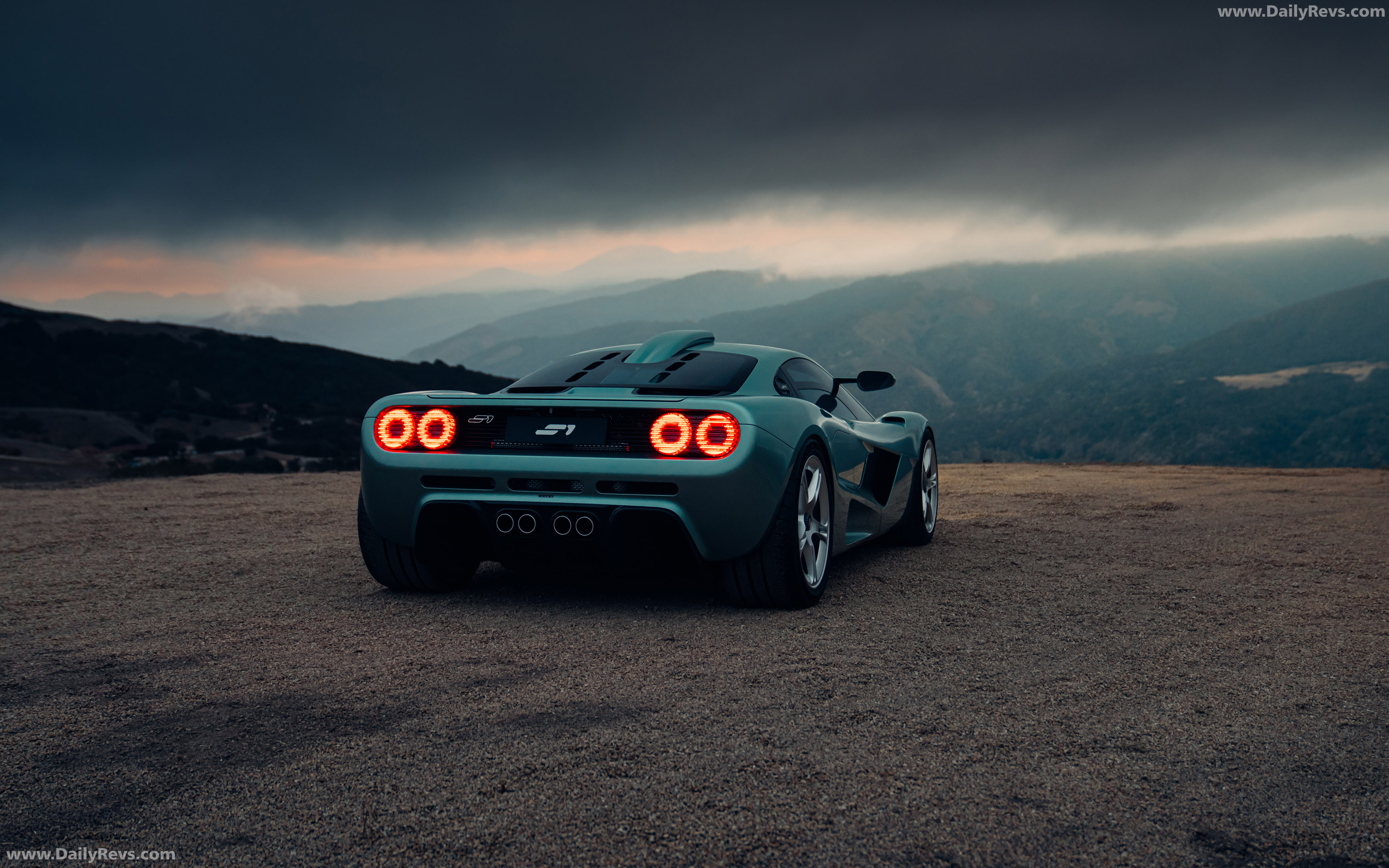 2028 Gordon Murray S1 Rear View